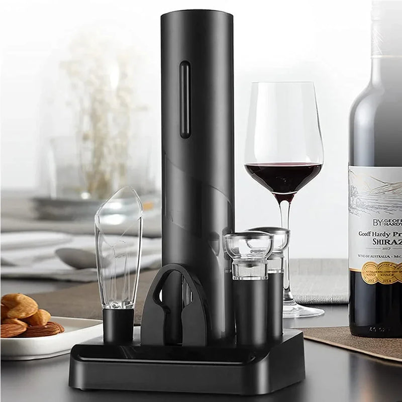 Abridor Eléctrico de Botellas de Vino Recargable